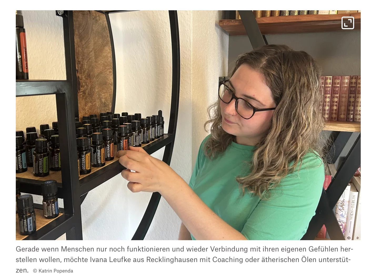 Zeitungsartikel über Ivana Leufke